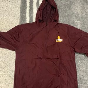 University of Minnesota Duluth wind breaker jacket size xs